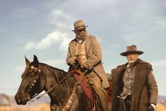 Samuel L. Jackson and Pierce Brosnan in The Unholy Trinity courtesy of Roadside Attractions