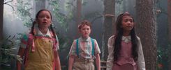 Delaney Quinn, Tristan Borders, and Madison Skyy Polan in Buddy Courtesy of Roadside Attractions and Saban Films