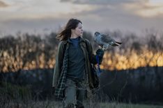 Claire Foy in H IS FOR HAWK Courtesy of Roadside Attractions