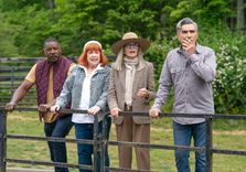 Diane_Keaton, Kathy Bates, Eugene Levy and Dennis Haysbert in Summer Camp Courtesy of Roadside Attractions.