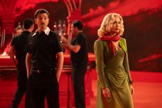 Diego Luna and Jennifer Lopez in in Kiss of the Spider Woman Courtesy of Roadside Attractions