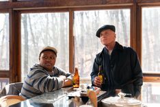 Ed Harris and Miles J Harvey in Riff Raff Courtesy of Roadside Attractions
