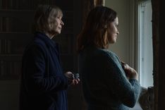 Lindsay Duncan and Claire Foy in H IS FOR HAWK Courtesy of Roadside Attractions