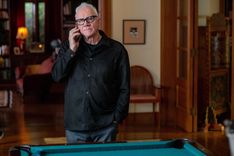 Malcolm McDowell in MOVING ON  Photo Credit Aaron Epstein  Courtesy of Roadside Attractions