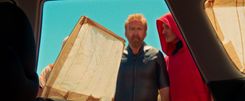 Nicolas Cage and Julian McMahon in The Surfer Courtesy of Roadside Attractions
