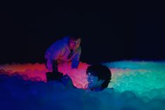 James Sweeney BTS of Twinless Courtesy of Roadside Attractions